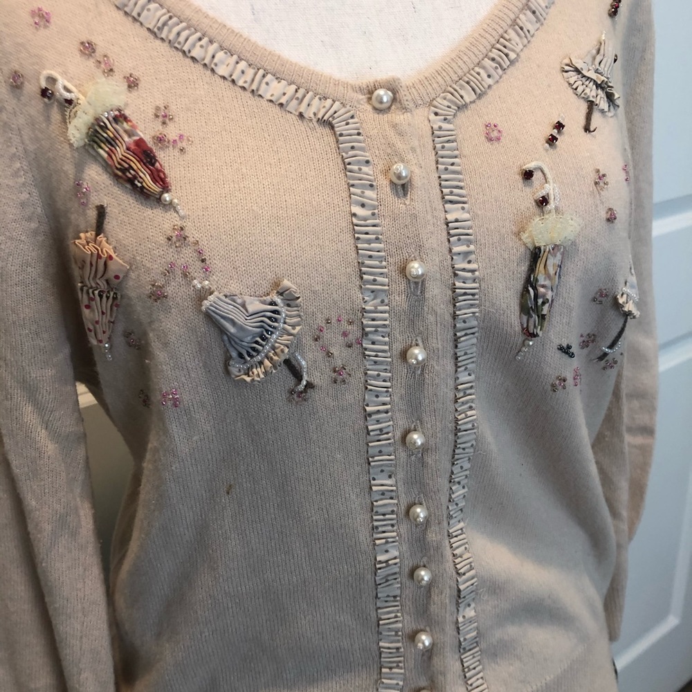 Anthropologie Umbrella Sweater